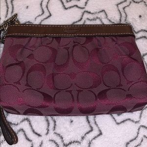 Coach wristlet